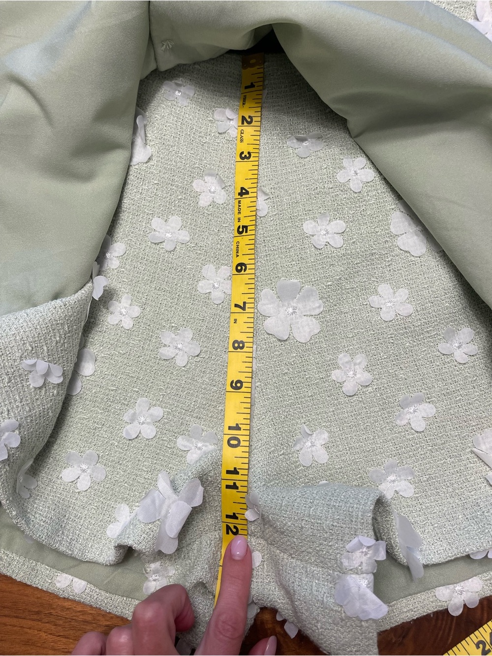 ASTR The Label Janell Floral Appliqué Skort and Vest Set - Picture 8 of 16